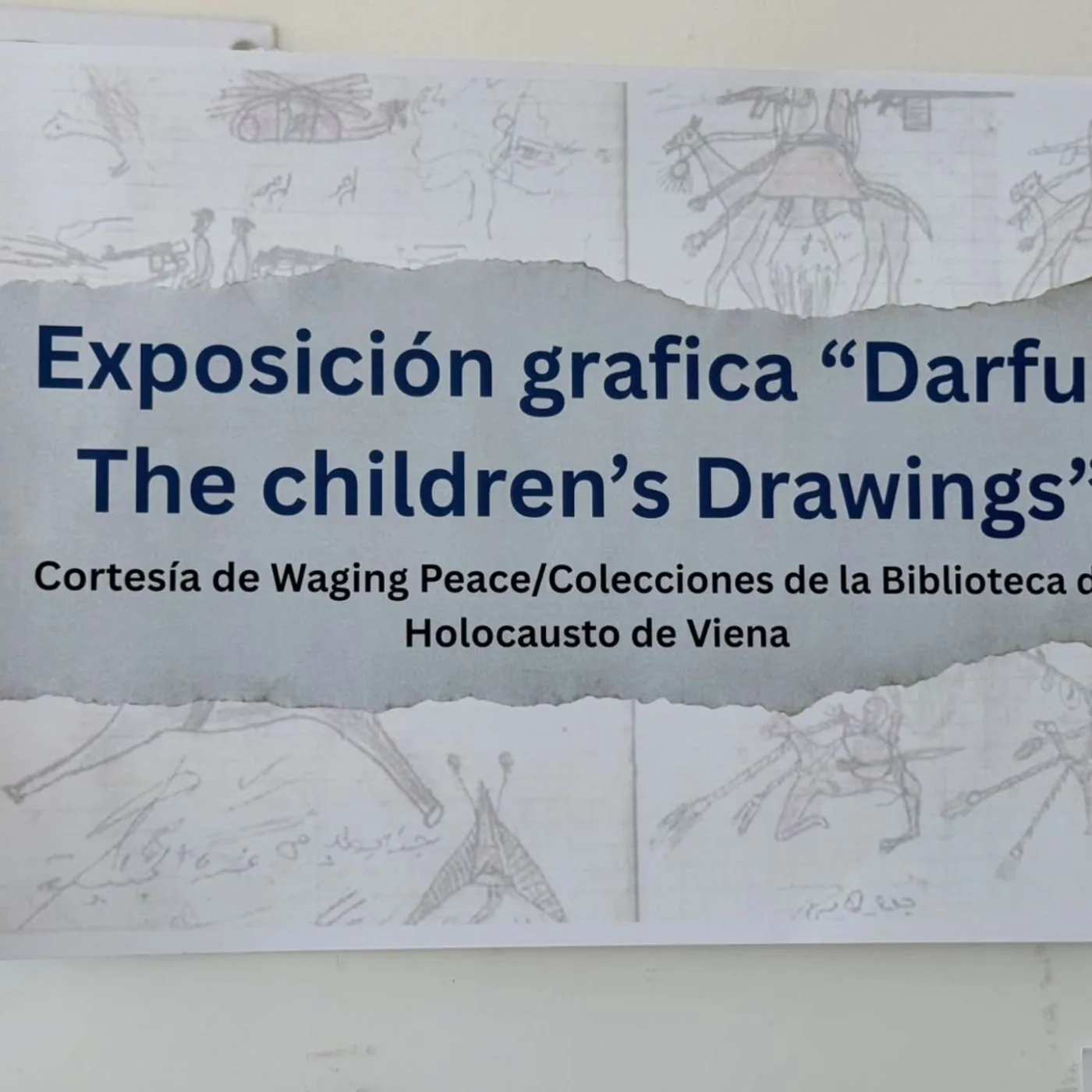 Exposición “Las voces de los niños de Sudán del Sur” · foto 2